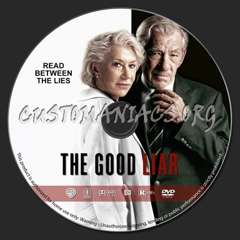 The Good Liar dvd label