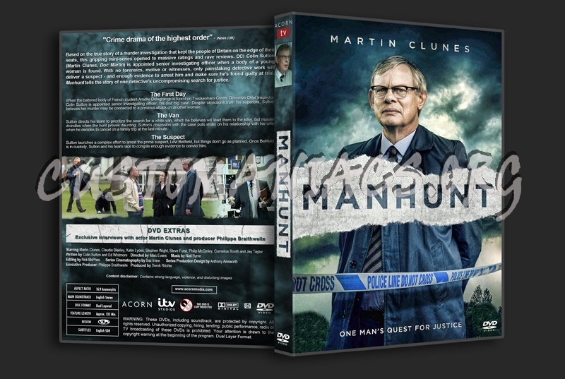 Manhunt dvd cover