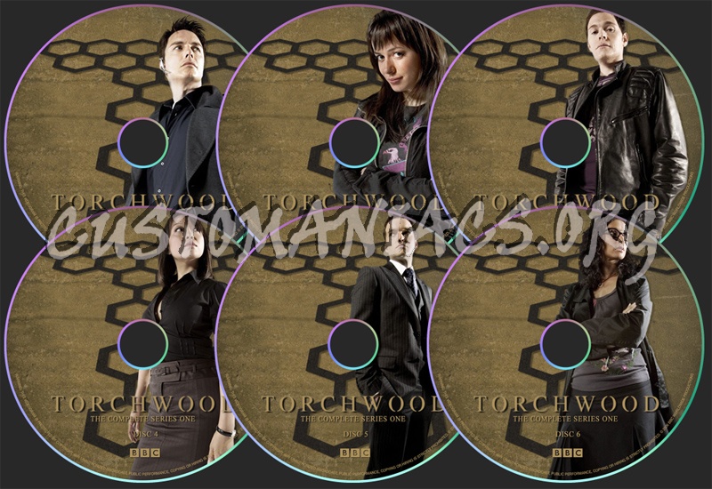 Torchwood Series 1 dvd label