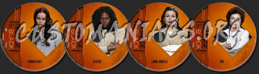 Orange Is The New Black Season 7 dvd label