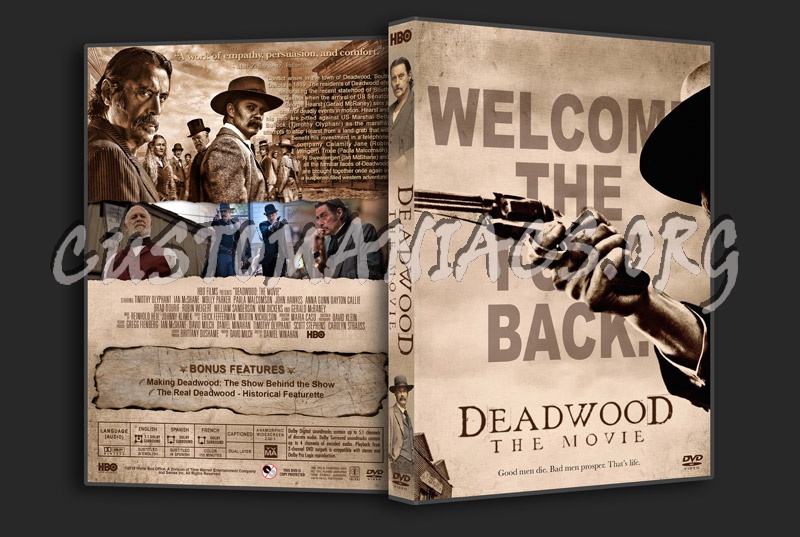 Deadwood The Movie dvd cover