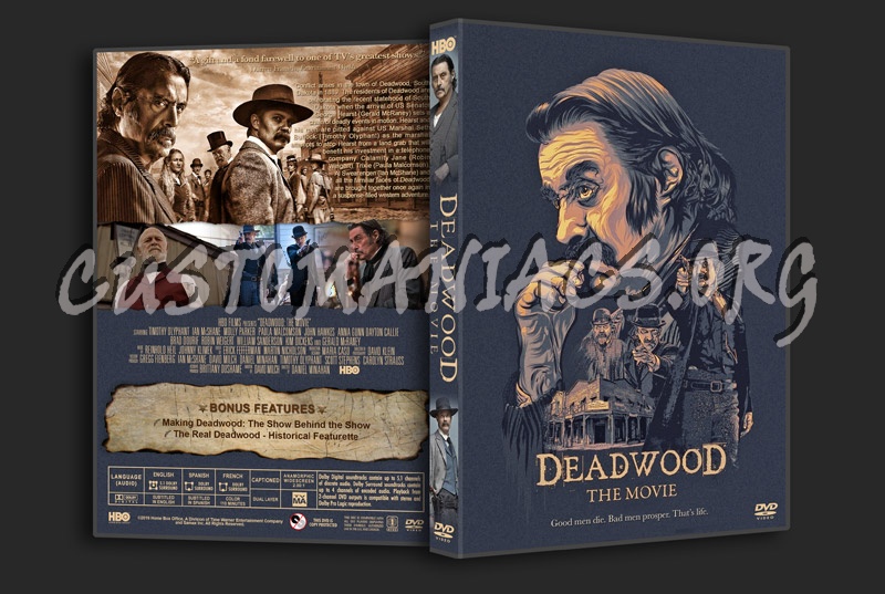 Deadwood The Movie dvd cover