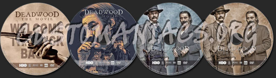 Deadwood The Movie dvd label