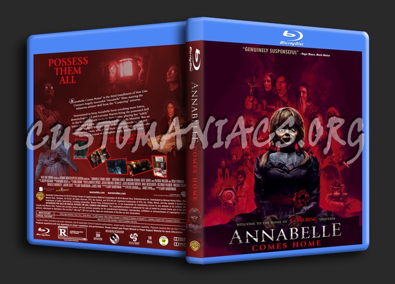 Annabelle Comes Home dvd cover