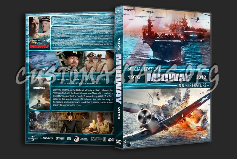 Midway Double Feature dvd cover