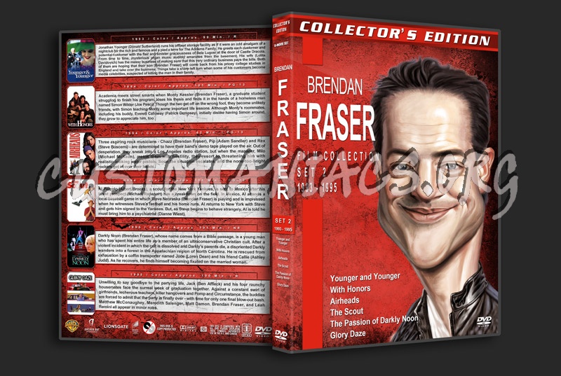 Brendan Fraser Filmography - Set 2 (1993-1995) dvd cover