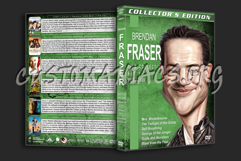 Brendan Fraser Filmography - Set 3 (1996-1999) dvd cover