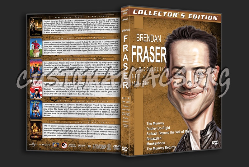 Brendan Fraser Filmography - Set 4 (1999-2001) dvd cover