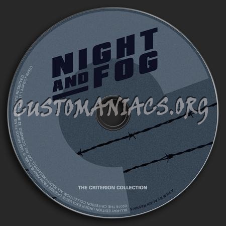 197 - Night and Fog dvd label