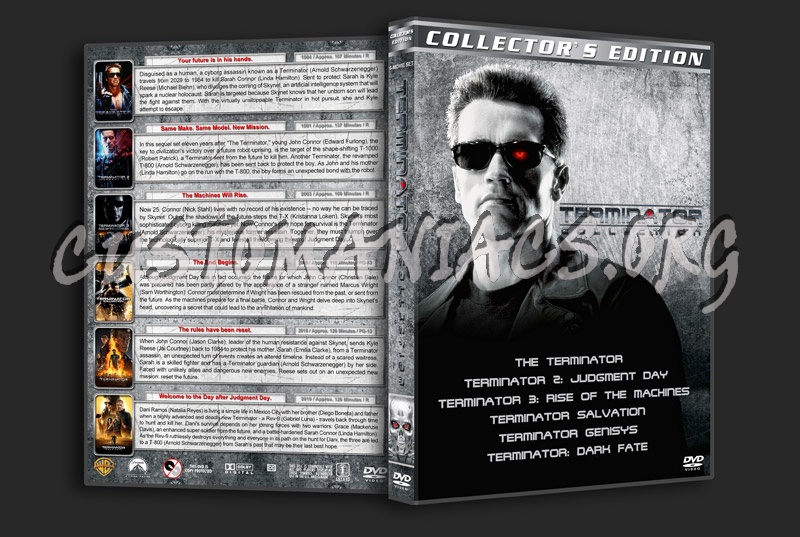Terminator Collection (6) dvd cover