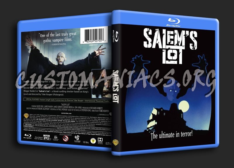 Salem's Lot blu-ray cover