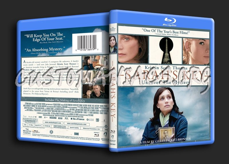 Sarah's Key blu-ray cover