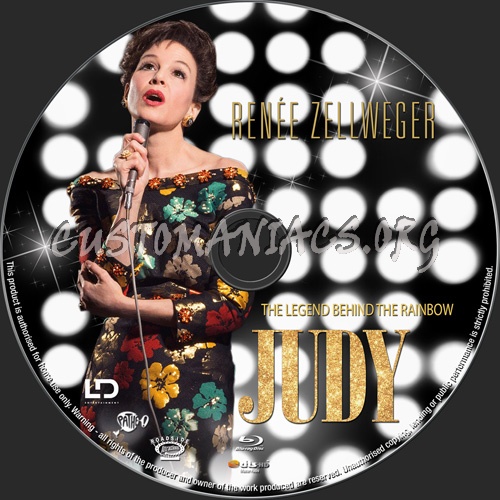 Judy 2019 blu-ray label