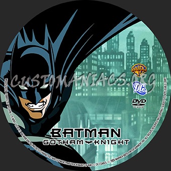 Batman Gotham Knight dvd label