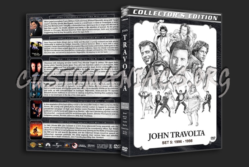 John Travolta Filmography - Set 5 (1996-1998) dvd cover