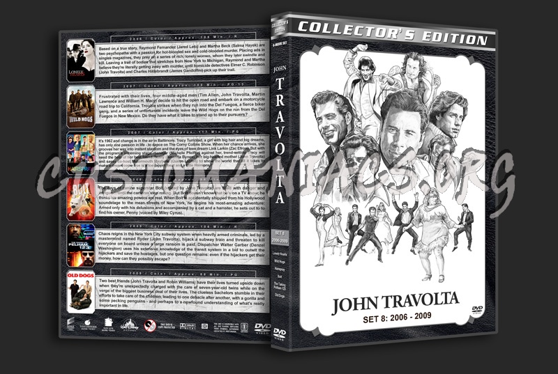 John Travolta Filmography - Set 8 (2006-2009) dvd cover