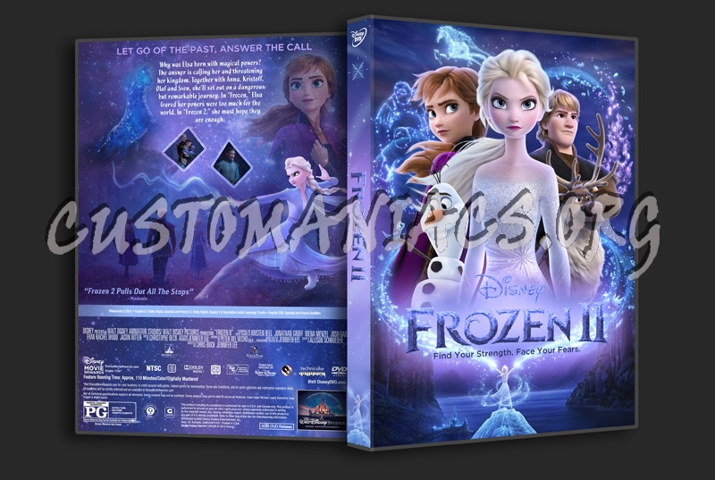 Frozen 2 dvd cover