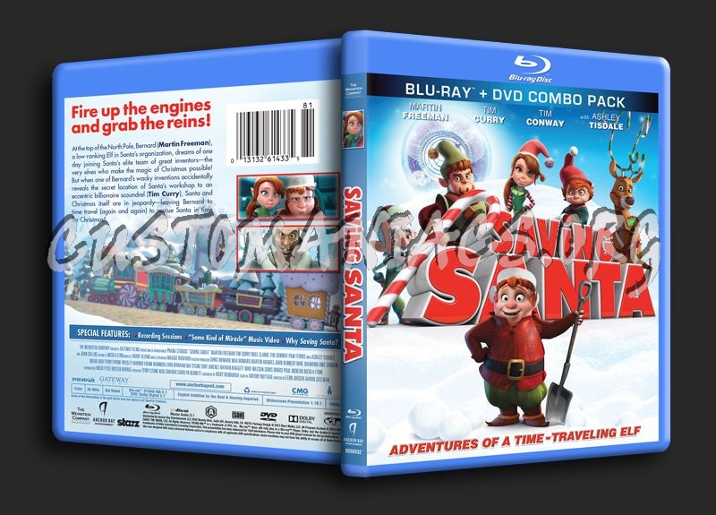 Saving Santa blu-ray cover