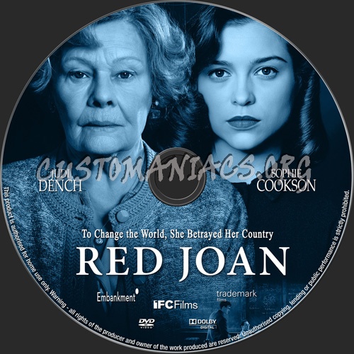 Red Joan dvd label