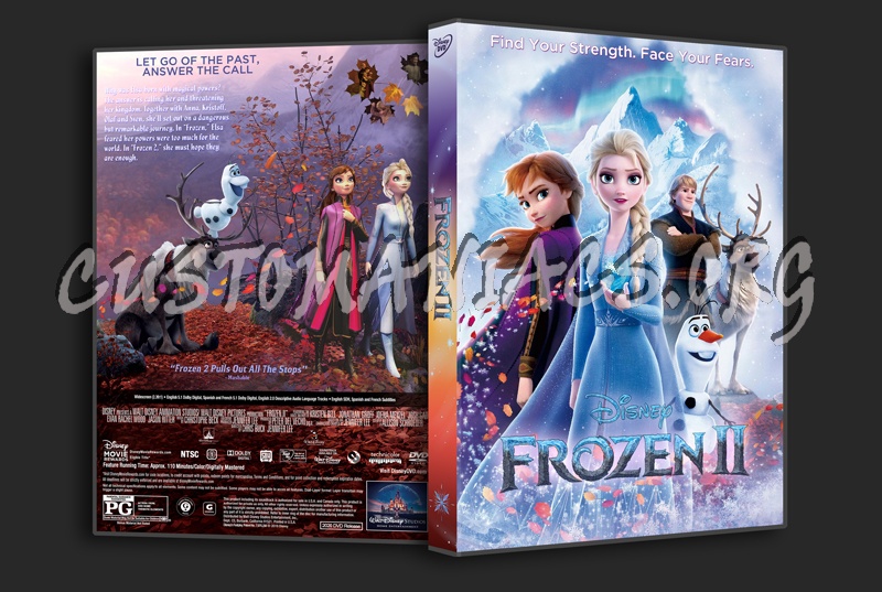 Frozen 2 dvd cover