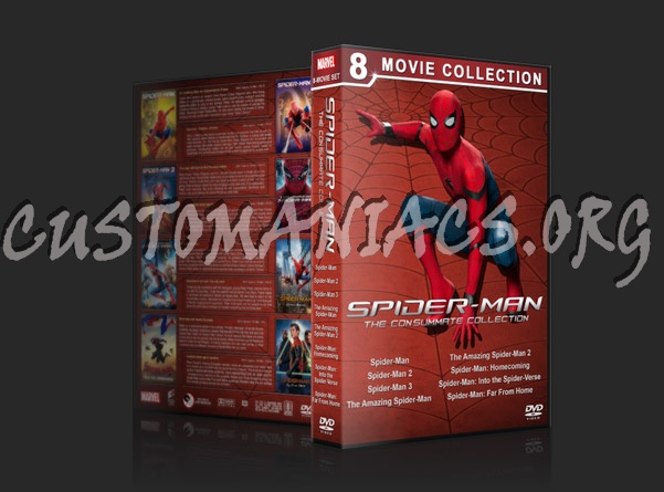 Spider-Man: The Consummate Collection dvd cover