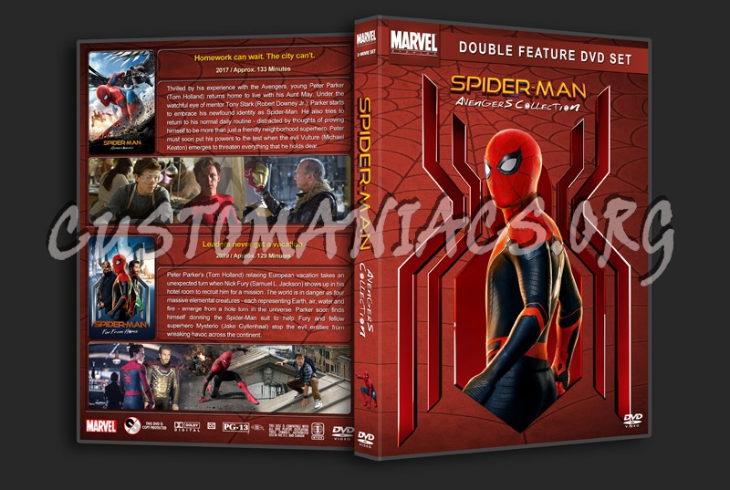 Spider-Man Avengers Collection dvd cover