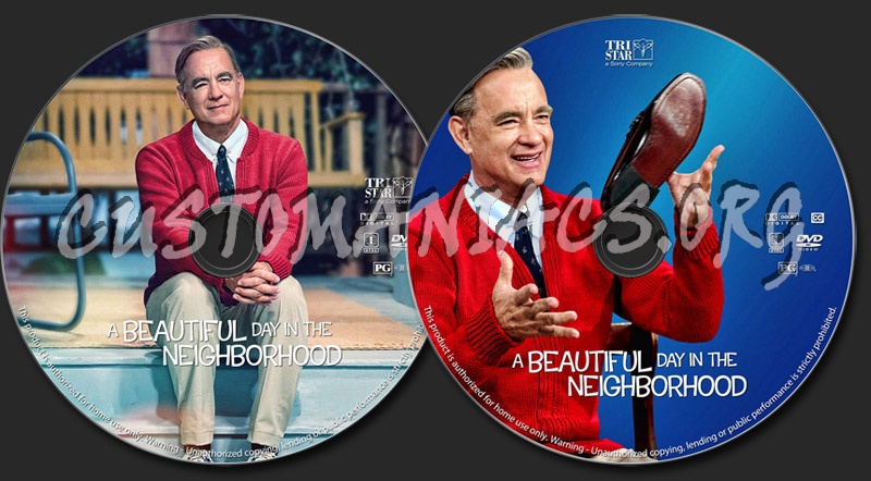 A Beautiful Day in the Neighborhood dvd label