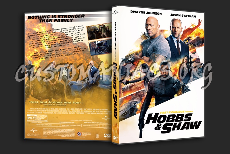 Fast & Furious Presents Hobbs & Shaw dvd cover