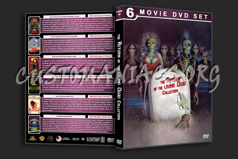 Return of the Living Dead Collection dvd cover