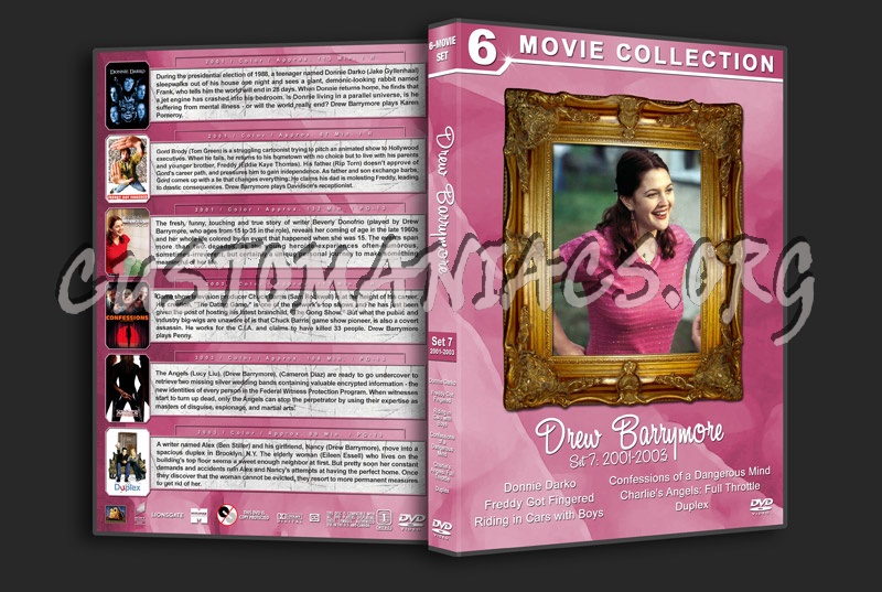 Drew Barrymore Film Collection - Set 7 (2001-2003) dvd cover