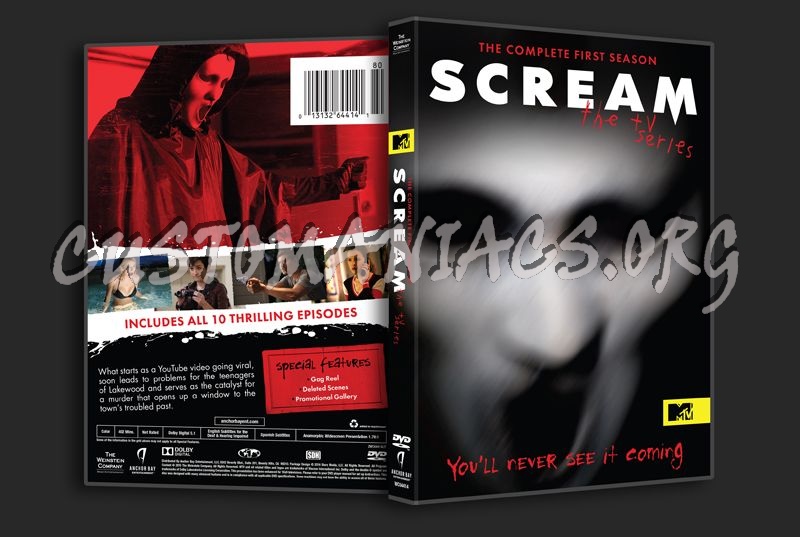 Scream Season 1 dvd cover