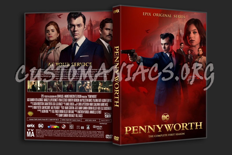 Pennyworth Season 1 dvd cover