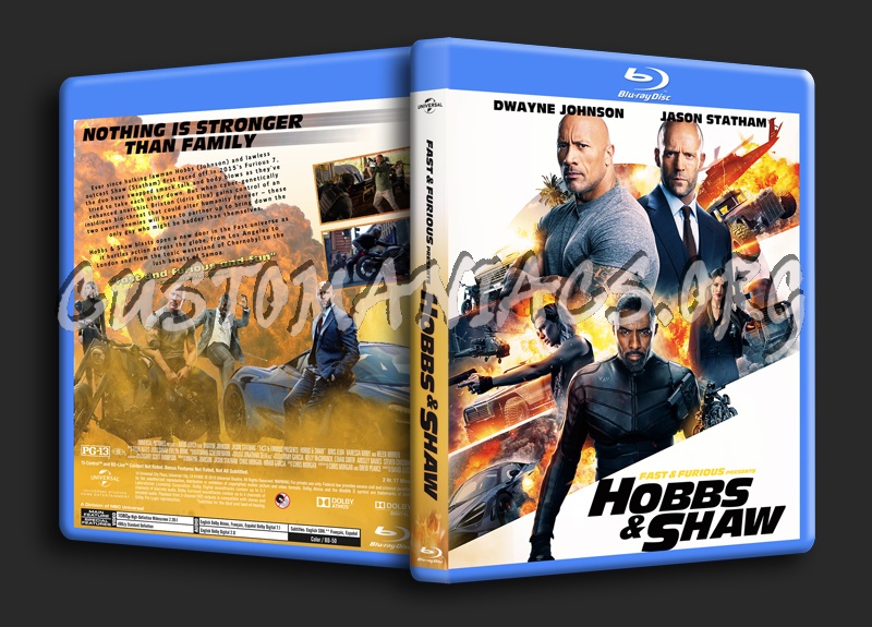 Fast & Furious Presents Hobbs & Shaw dvd cover