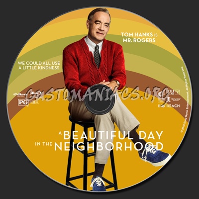 A Beautiful Day In The Neighborhood blu-ray label