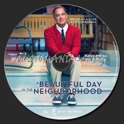 A Beautiful Day In The Neighborhood blu-ray label