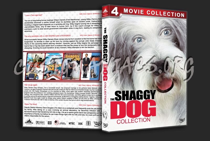 The Shaggy Dog Collection dvd cover
