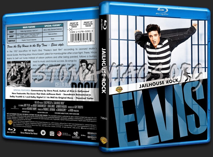 Jailhouse Rock (1957) blu-ray cover