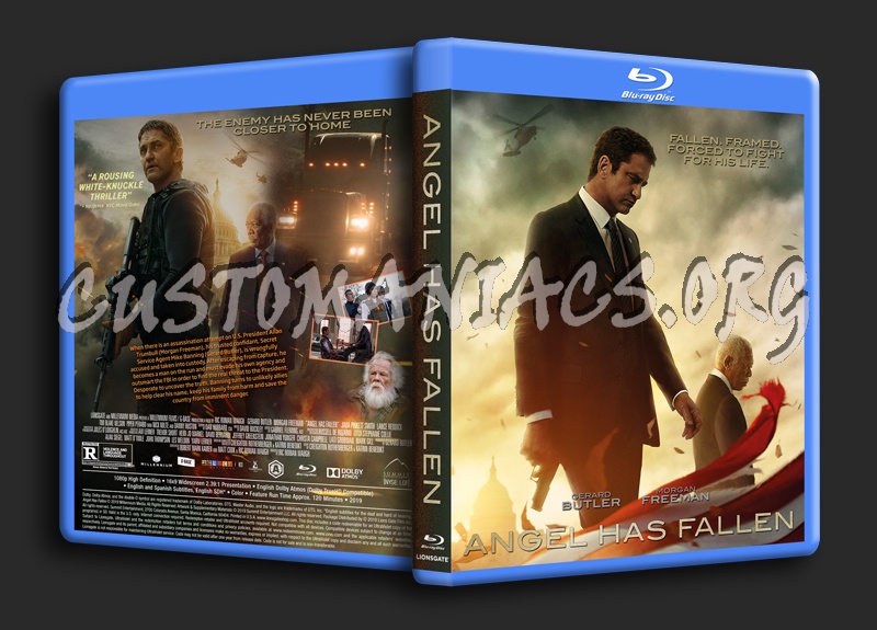 Angel Has Fallen dvd cover