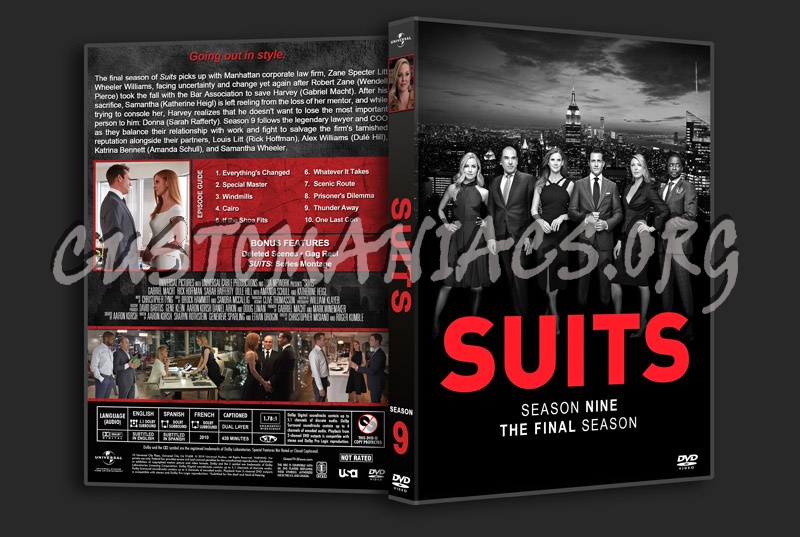 Suits - Season 9 dvd cover