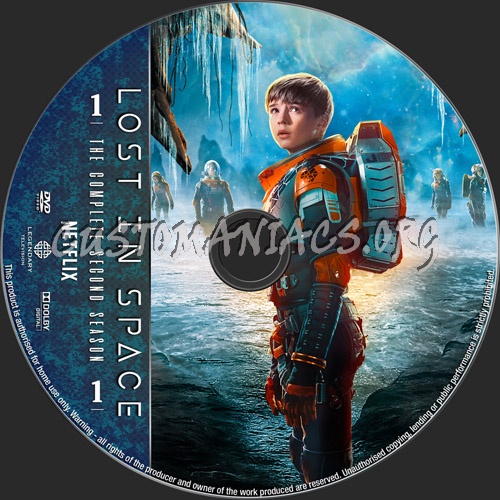 Lost In Space Season 2 dvd label