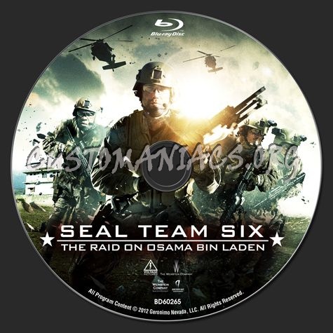 Seal Team Six blu-ray label