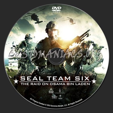 Seal Team Six dvd label