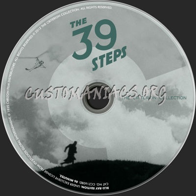 56 - The 39 Steps dvd label