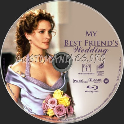 My Best Friend's Wedding (1997) blu-ray label