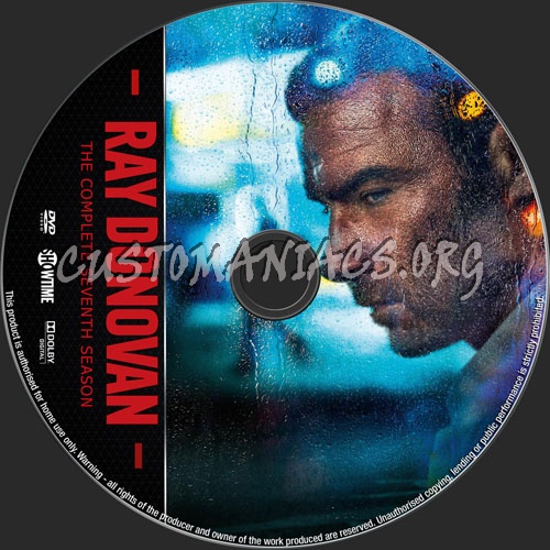 Ray Donovan Season 7 dvd label