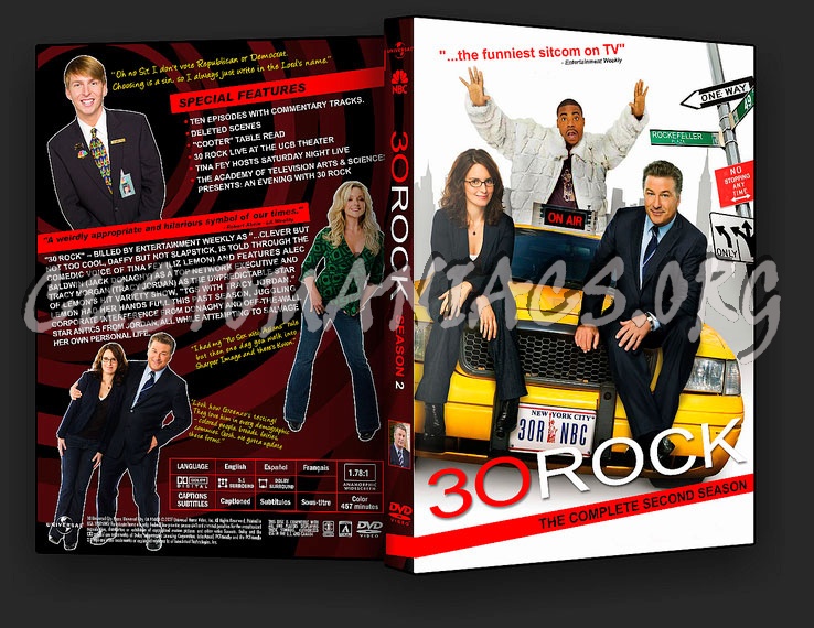 30 Rock Season 2 dvd cover