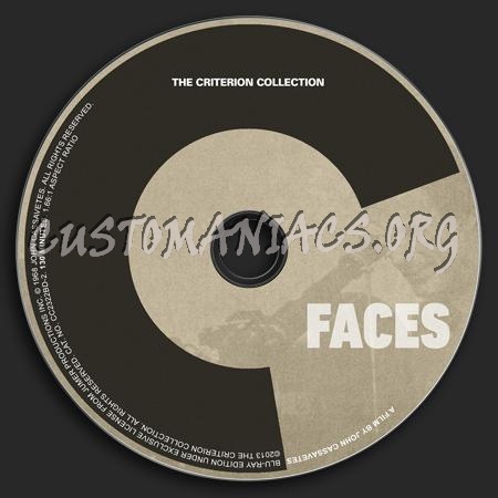 252 - Faces dvd label