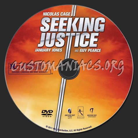 Seeking Justice dvd label