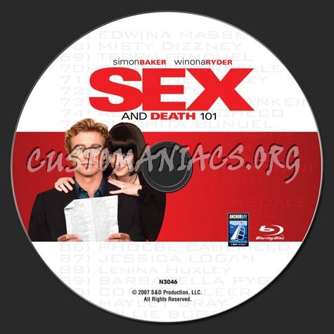 Sex and Death 101 blu-ray label