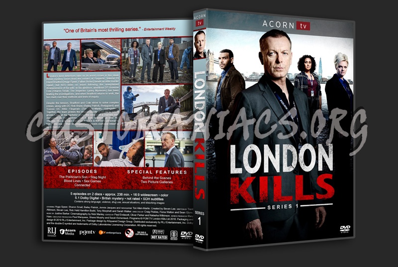 London Kills - Series 1 dvd cover